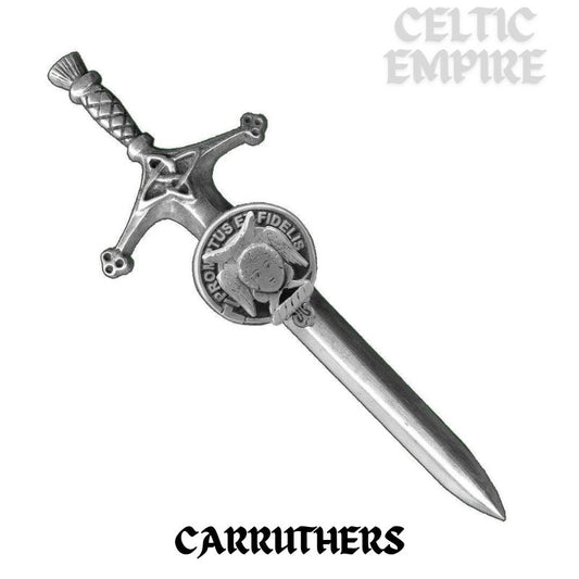 Carruthers Family Clan Crest Kilt Pin, Scottish Pin