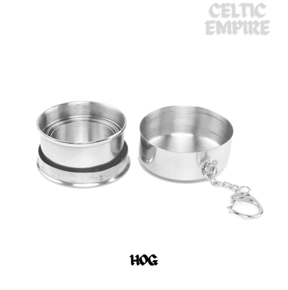 Hog Scottish Family Clan Crest Folding Cup Key Chain