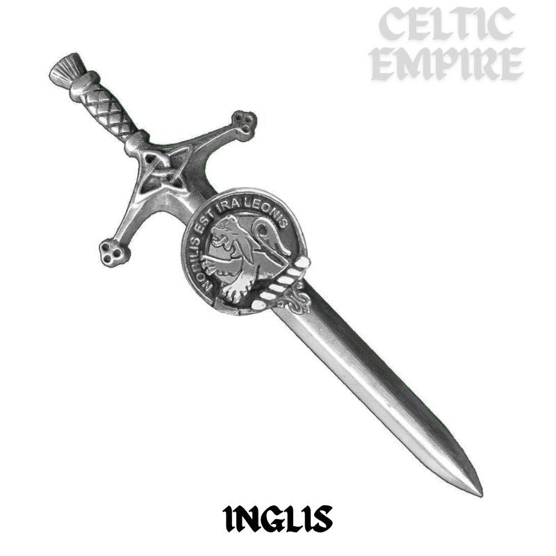 Inglis Family Clan Crest Kilt Pin, Scottish Pin