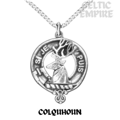 Colquhoun Family Clan Crest Scottish Pendant