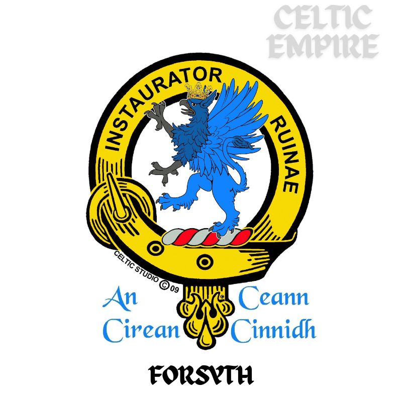 Forsythe Scottish Family Clan Crest Baby Jumper