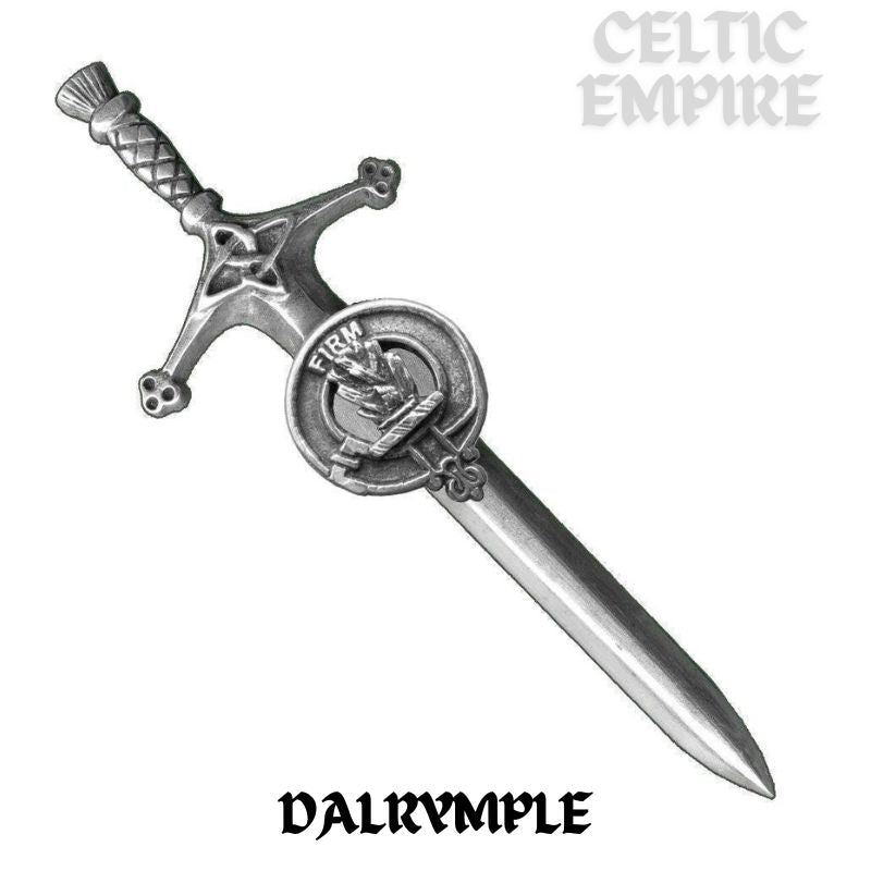 Dalrymple Family Clan Crest Kilt Pin, Scottish Pin