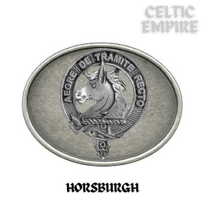 Horsburgh Family Clan Crest Regular Buckle