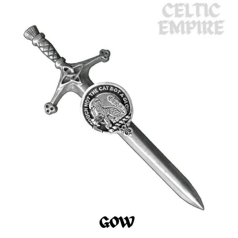 Gow Family Clan Crest Kilt Pin, Scottish Pin