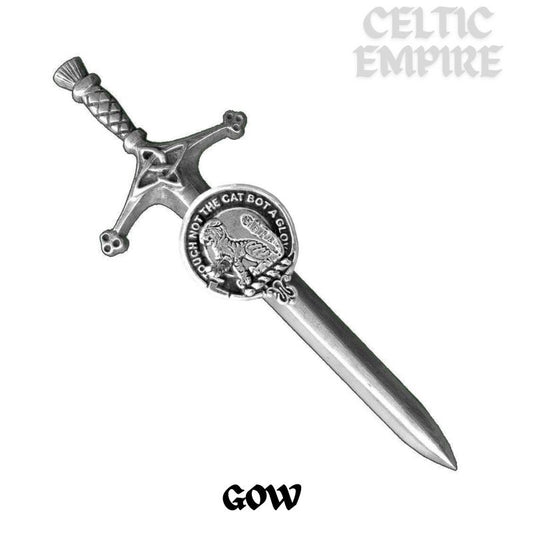 Gow Family Clan Crest Kilt Pin, Scottish Pin