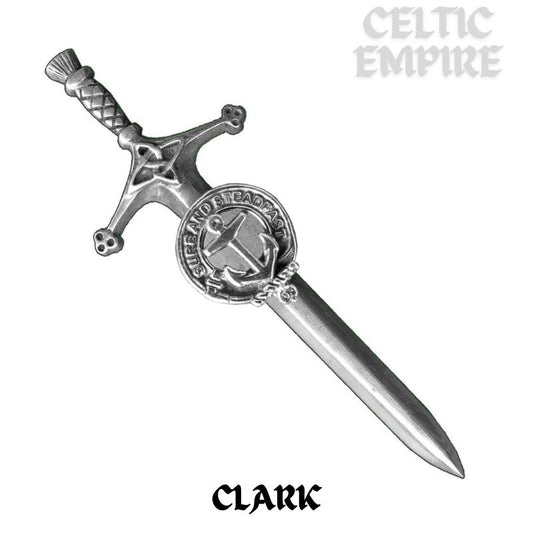Clark Family Clan Crest Kilt Pin, Scottish Pin