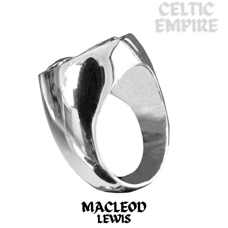 MacLeod (Lewis) Scottish Family Clan Crest Ring