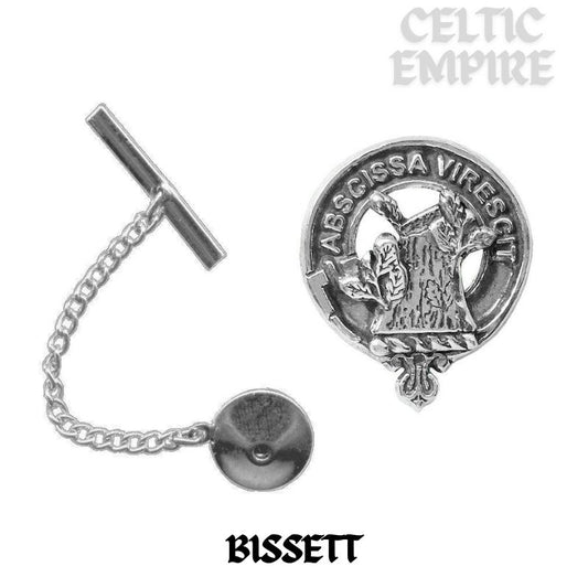 Bisset Family Clan Crest Scottish Tie Tack/ Lapel Pin
