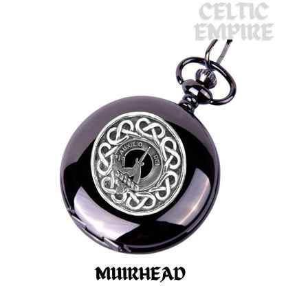 Muirhead Scottish Family Clan Crest Pocket Watch