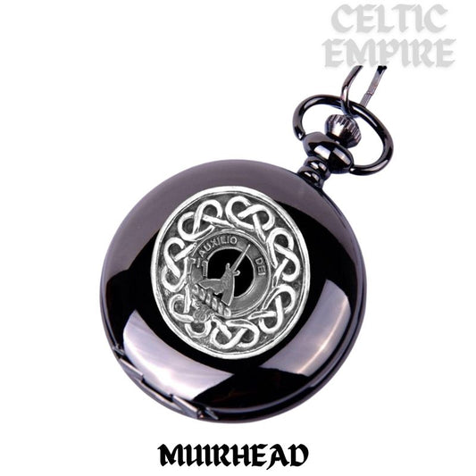 Muirhead Scottish Family Clan Crest Pocket Watch