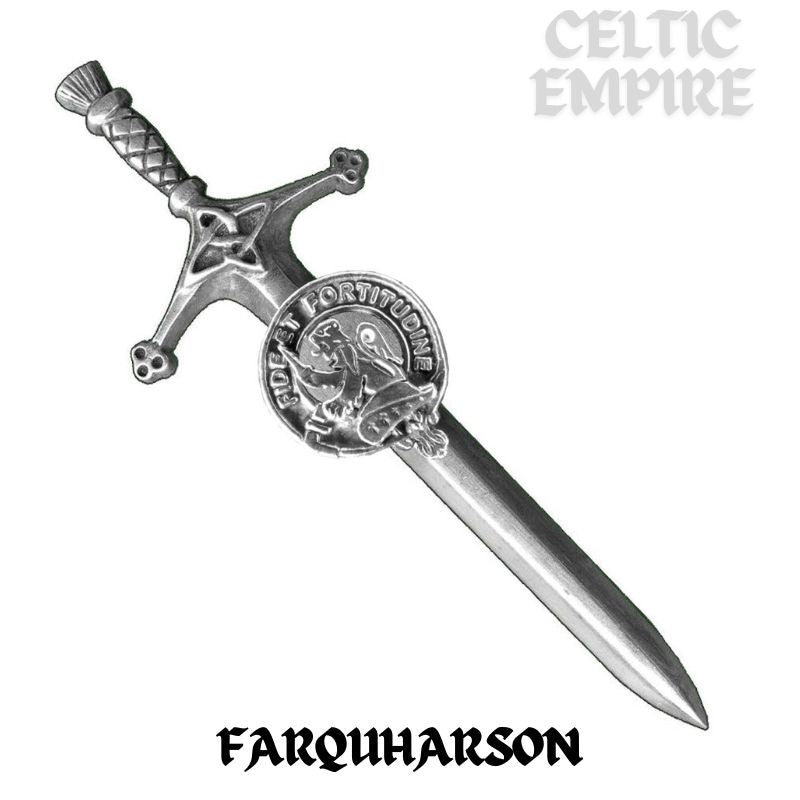 Farquharson Family Clan Crest Kilt Pin, Scottish Pin