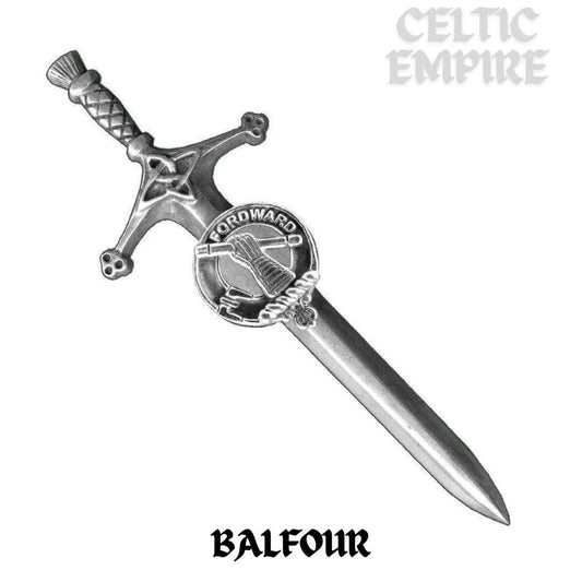 Balfour Family Clan Crest Kilt Pin, Scottish Pin