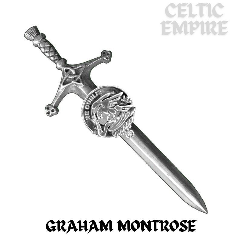 Graham (Montrose) Family Clan Crest Kilt Pin, Scottish Pin