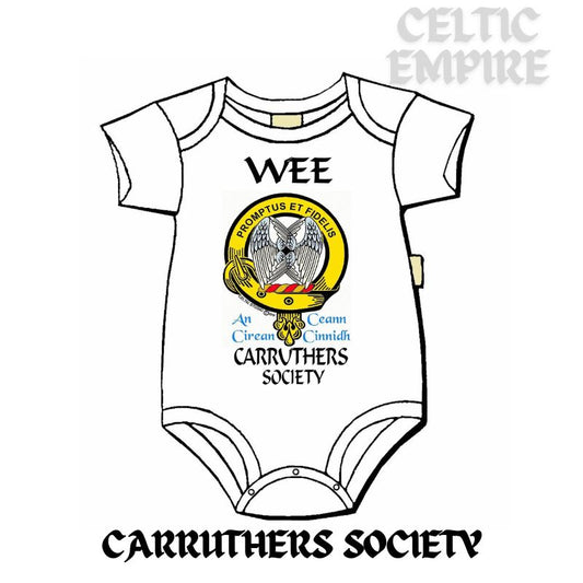Carruthers (Society) Scottish Family Clan Crest Baby Jumper