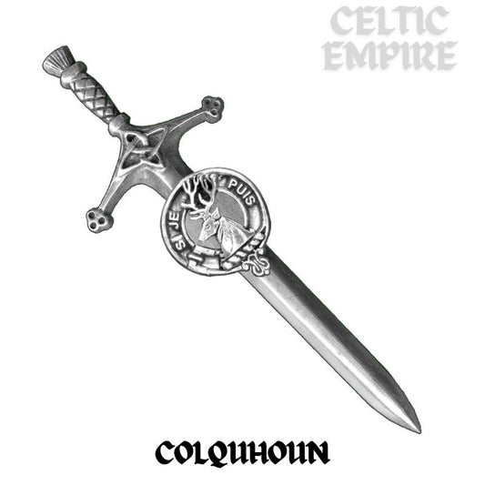 Colquhoun Family Clan Crest Kilt Pin, Scottish Pin