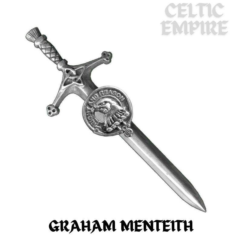 Graham (Menteith) Family Clan Crest Kilt Pin, Scottish Pin