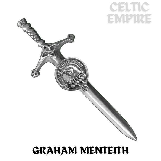 Graham (Menteith) Family Clan Crest Kilt Pin, Scottish Pin