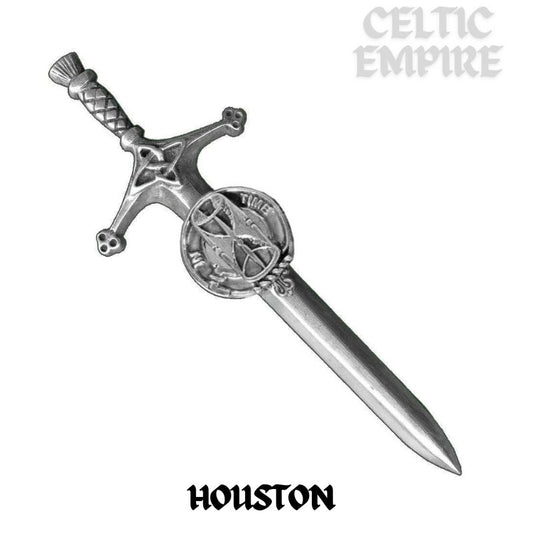 Houston Family Clan Crest Kilt Pin, Scottish Pin