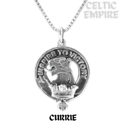 Currie Family Clan Crest Scottish Pendant