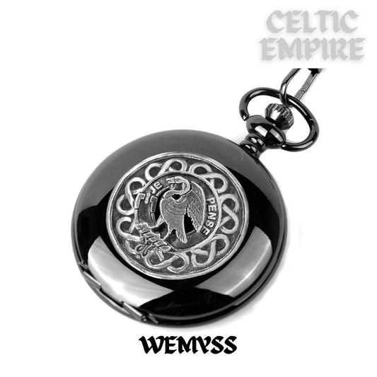Wemyss Scottish Family Clan Crest Pocket Watch