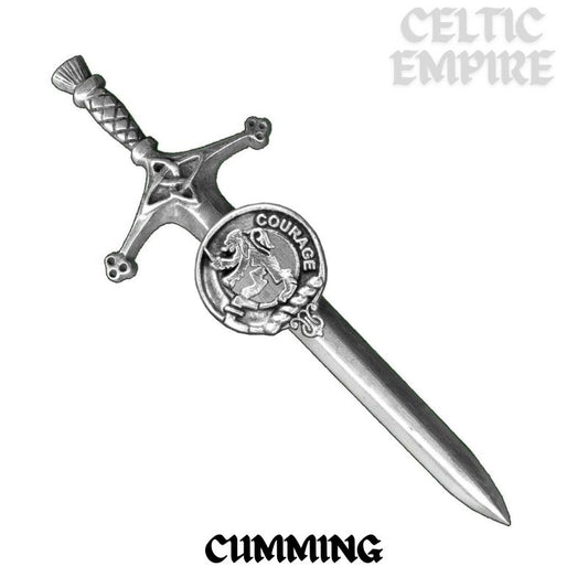 Cumming Family Clan Crest Kilt Pin, Scottish Pin