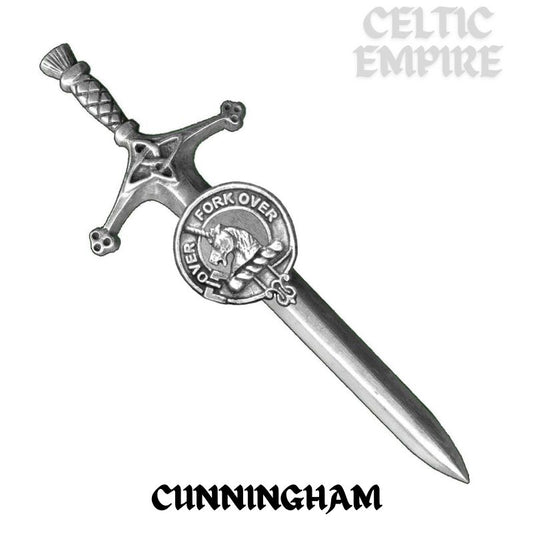 Cunningham Family Clan Crest Kilt Pin, Scottish Pin