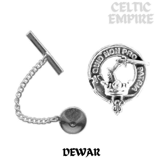 Dewar Family Clan Crest Scottish Tie Tack/ Lapel Pin