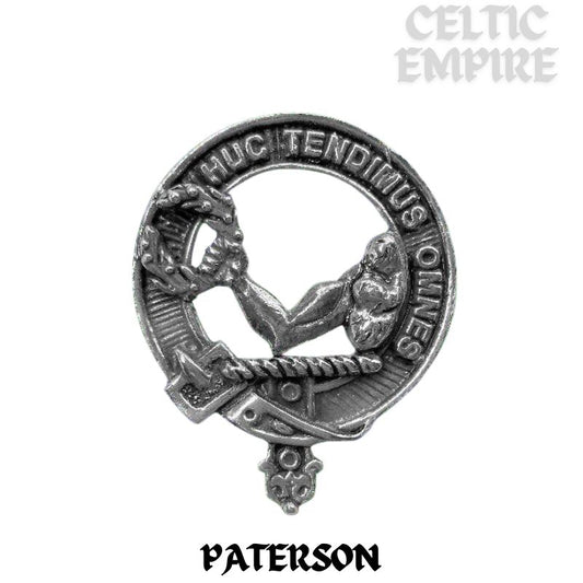 Paterson Family Clan Crest Scottish Cap Badge