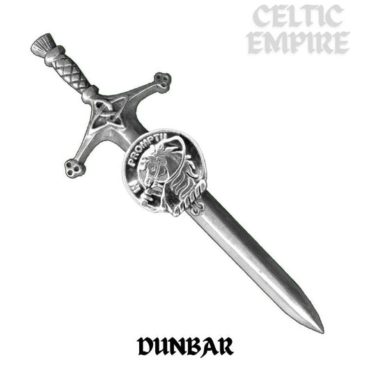 Dunbar Family Clan Crest Kilt Pin, Scottish Pin