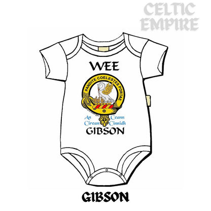 Gibson Scottish Family Clan Crest Baby Jumper