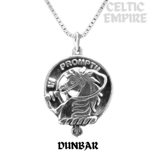Dunbar Family Clan Crest Scottish Pendant