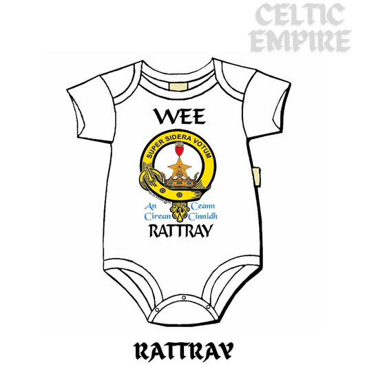 Rattray Scottish Family Clan Crest Baby Jumper