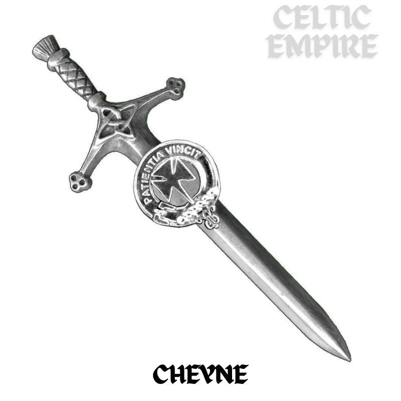 Cheyne Family Clan Crest Kilt Pin, Scottish Pin