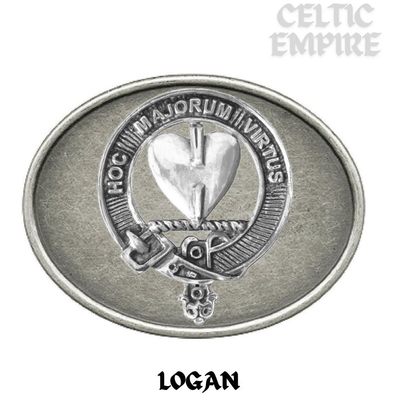 Logan Family Clan Crest Regular Buckle