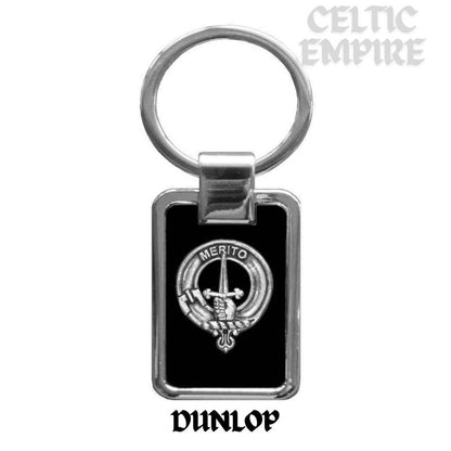 Dunlop Family Clan Stainless Steel Key Ring