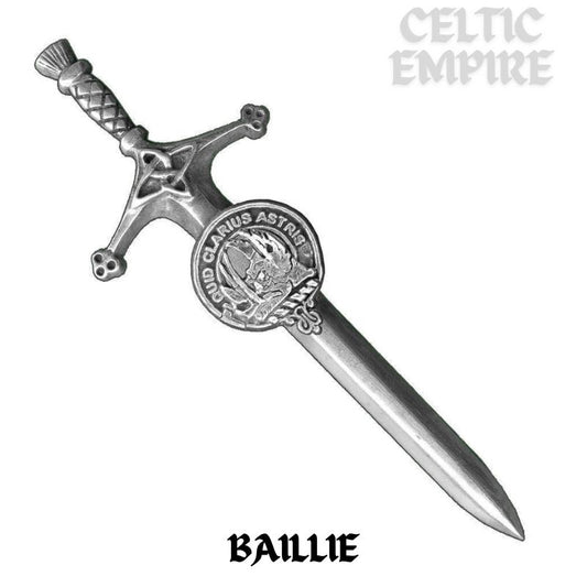 Baillie Family Clan Crest Kilt Pin, Scottish Pin