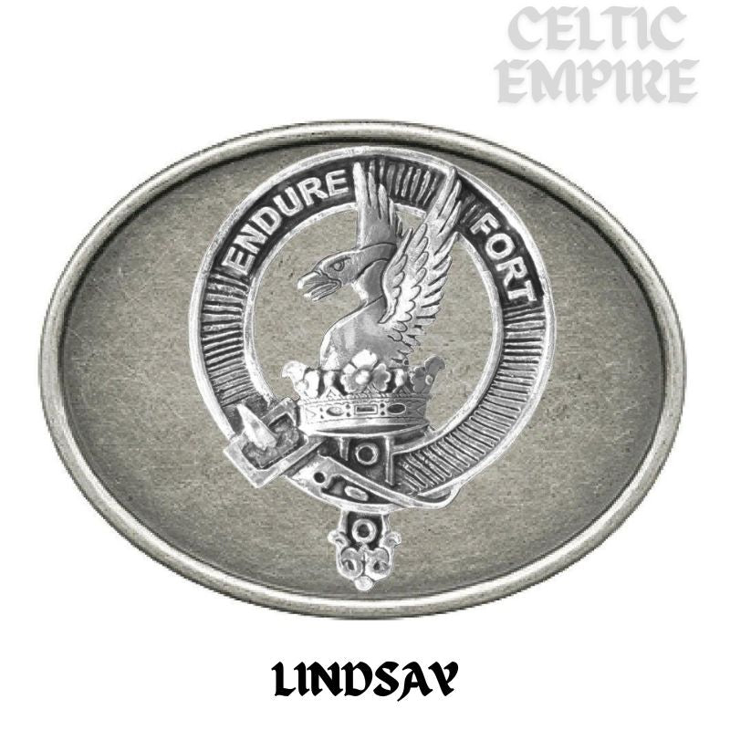 Lindsay Family Clan Crest Regular Buckle