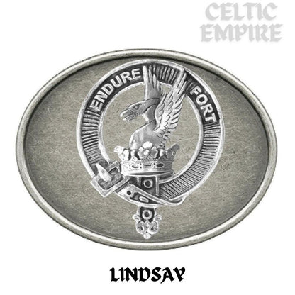 Lindsay Family Clan Crest Regular Buckle