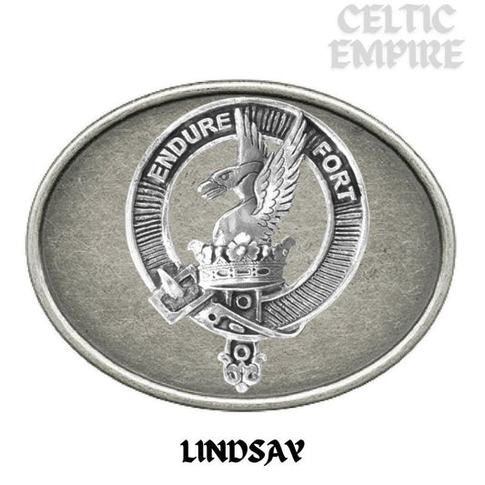 Lindsay Family Clan Crest Regular Buckle