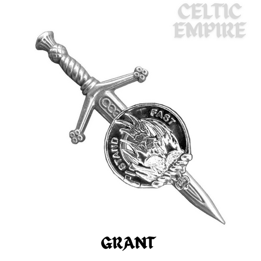 Grant Scottish Small Family Clan Kilt Pin