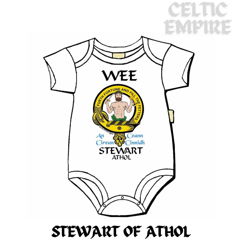 Stewart (Athol) Scottish Family Clan Crest Baby Jumper