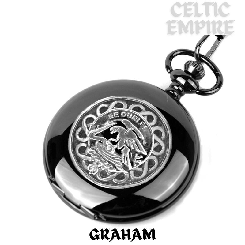 Graham Scottish Family Clan Crest Pocket Watch
