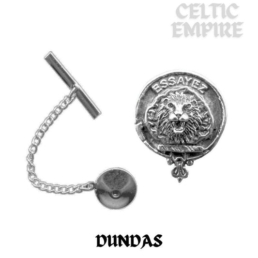 Dundas Family Clan Crest Scottish Tie Tack/ Lapel Pin
