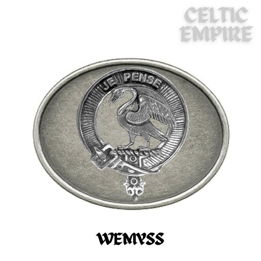 Wemyss Family Clan Crest Regular Buckle
