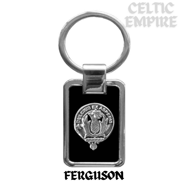 Ferguson Family Clan Stainless Steel Key Ring