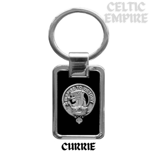 Currie Family Clan Stainless Steel Key Ring
