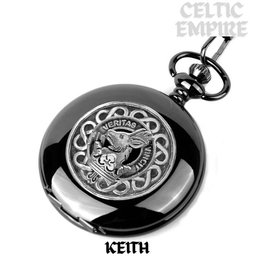 Keith Scottish Family Clan Crest Pocket Watch