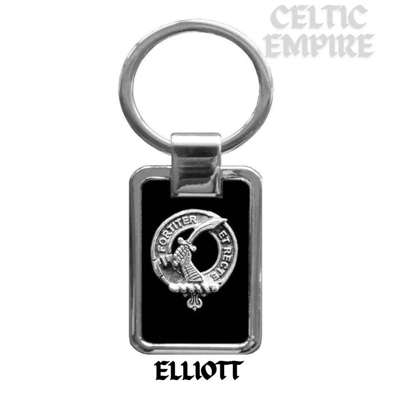 Elliott Family Clan Stainless Steel Key Ring