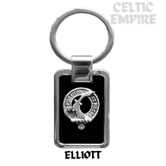 Elliott Family Clan Stainless Steel Key Ring