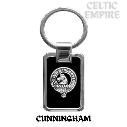 Cunningham Family Clan Stainless Steel Key Ring
